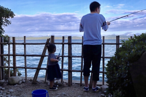 子供と釣り