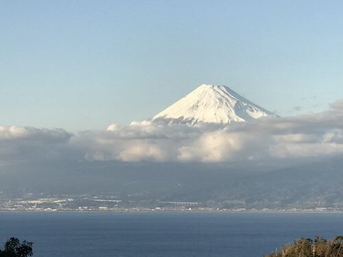 西伊豆で富士山
