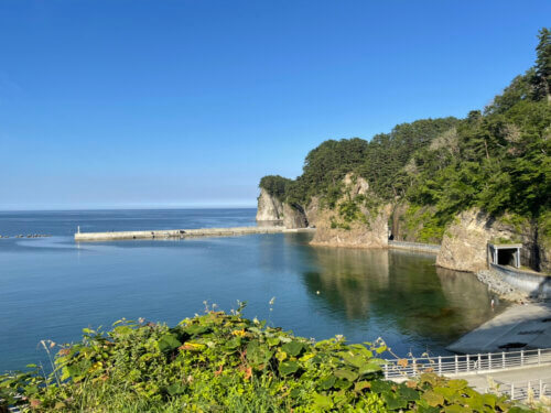 蛸の浜漁港(岩手県宮古市)