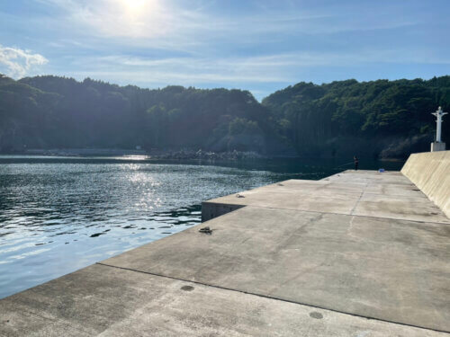 蛸の浜漁港(岩手県宮古市)